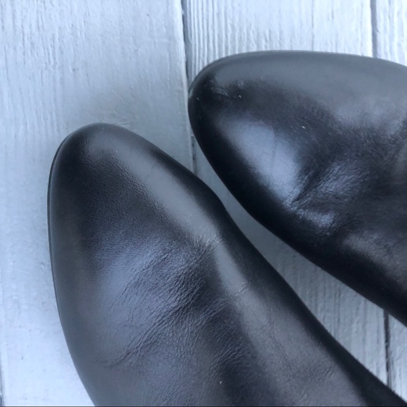 Lord&Taylor black genuine Italian Leather boot 7.5 - Picture 2 of 8